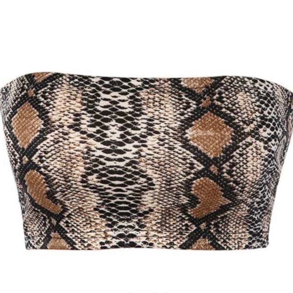 Snake Tube Top